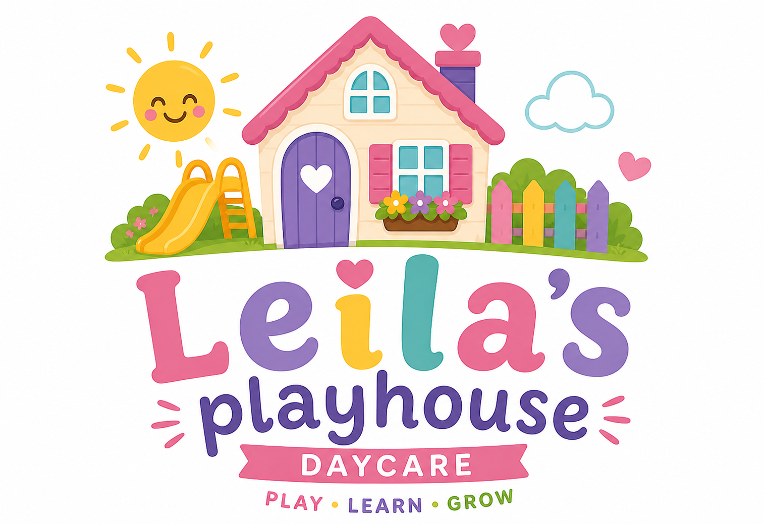 Leila’s Playhouse daycare logo